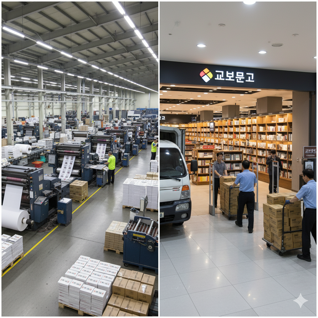 서점 유통 이미지